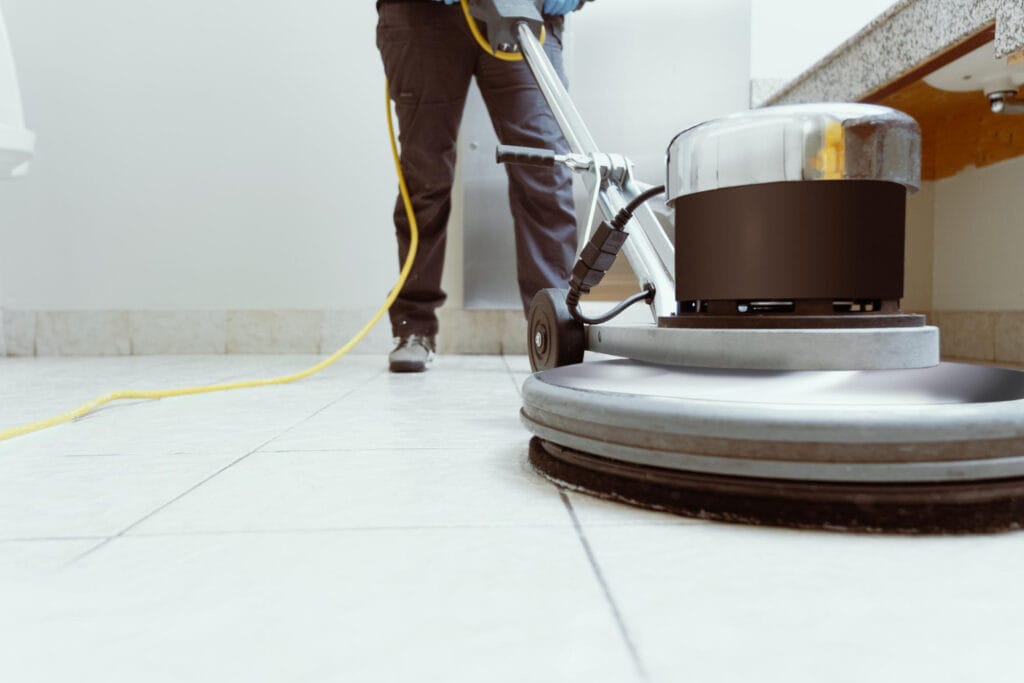 tile buffing services